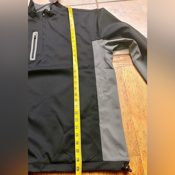 Straight Down New 1/4 Zip Pullover Jacket Men’s Size M Streetwear Pockets Gift - Picture 16 of 16